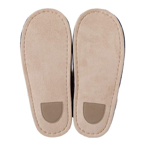 スリッパ(スエードボア ngSR10a ネイビー L) 8枚目画像