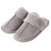 スリッパ(スエードボア ngSR10a グレー L)