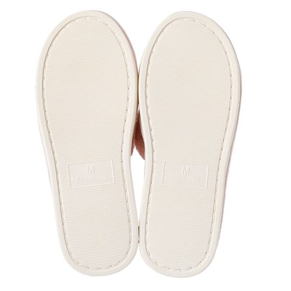 スリッパ(サンショクファー ローズ ngSRx3a M) 7枚目画像