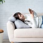 おやすみクッション (グレー) 1枚目画像