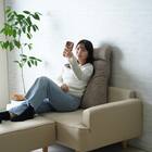 背もたれクッション (ベージュ) 2枚目画像