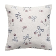 クッションカバー(リボンチェリーNG09 ホワイト)