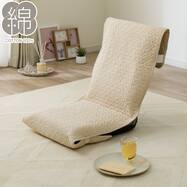 座椅子パッド(イブルウォッシュ ベージュ gST4)