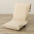 座椅子パッド(イブルウォッシュ ベージュ gST4) 2枚目画像