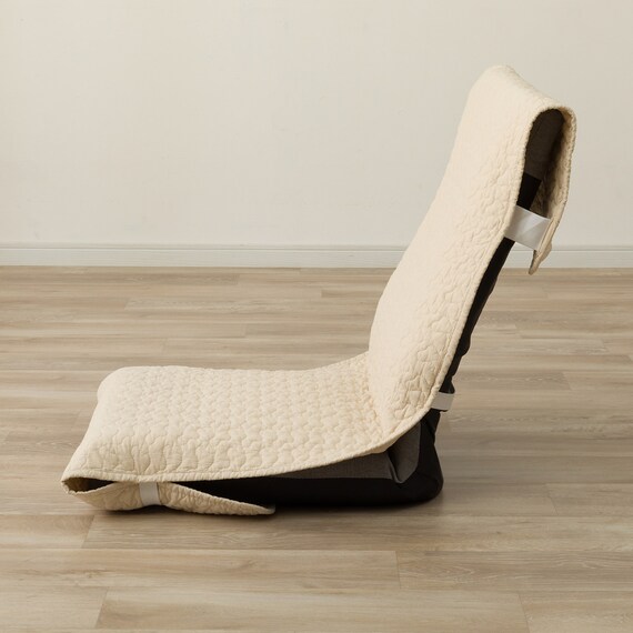 座椅子パッド(イブルウォッシュ ベージュ gST4) 3枚目画像