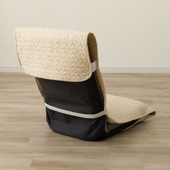 座椅子パッド(イブルウォッシュ ベージュ gST4) 4枚目画像