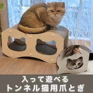 爪とぎトンネル(WWネコ DH25)