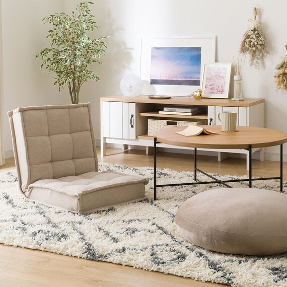 コンパクト座椅子(LC-A04SQ ベージュ) 7枚目画像