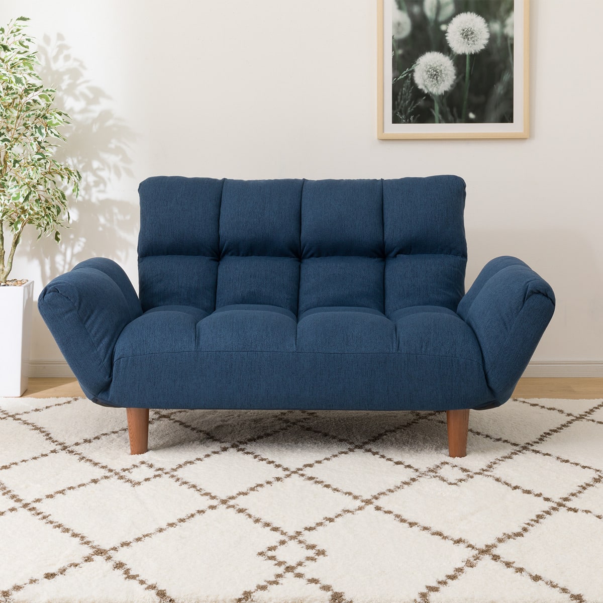 2WAY ポケットコイルソファ 布張りタイプ (CS-N03PK NV) | ニトリ