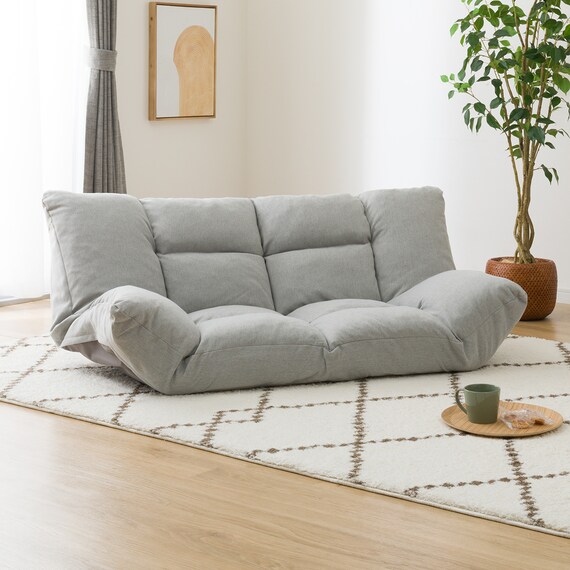 カジュアルソファ(CS-N04WN GY) 1枚目画像