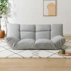 カジュアルソファ(CS-N04WN GY) 2枚目画像