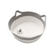 ネコ型ペットベッド (M)