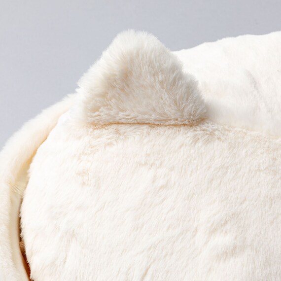 鍋型ペットベッド(アイボリー R40) 11枚目画像