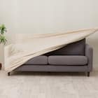 肘付ストレッチソファカバー(SC-A11RS 3PW ベージュ) 7枚目画像