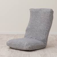 座イス／チェア兼用ストレッチカバー(SC-A11RS グレー)