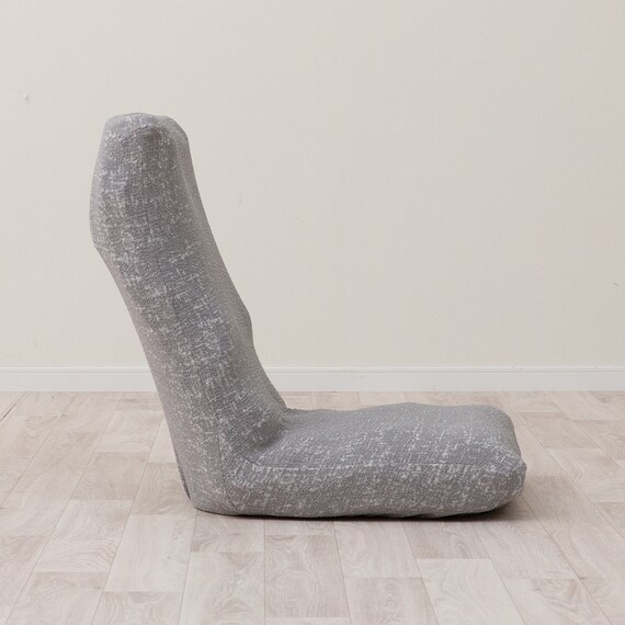 座イス／チェア兼用ストレッチカバー(SC-A11RS グレー) 3枚目画像