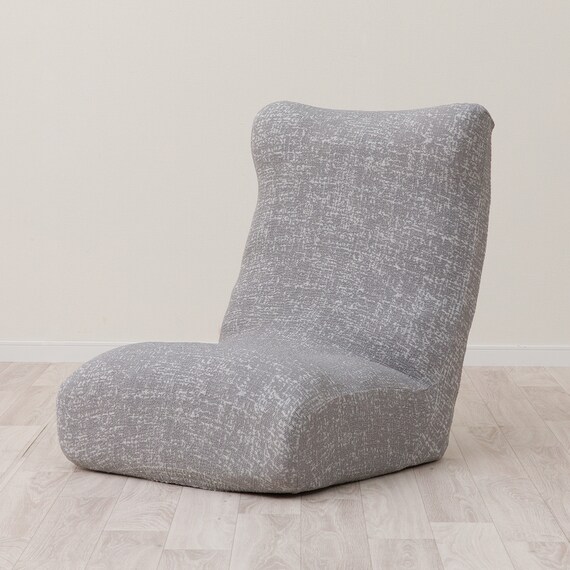 座イス/チェア兼用ストレッチカバー(SC-A11RS グレー) 5枚目画像