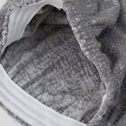 座イス／チェア兼用ストレッチカバー(SC-A11RS グレー) 11枚目画像