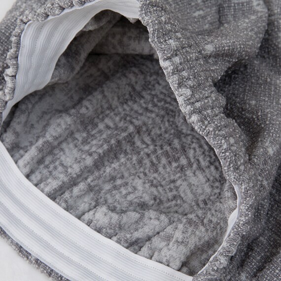 座イス/チェア兼用ストレッチカバー(SC-A11RS グレー) 11枚目画像