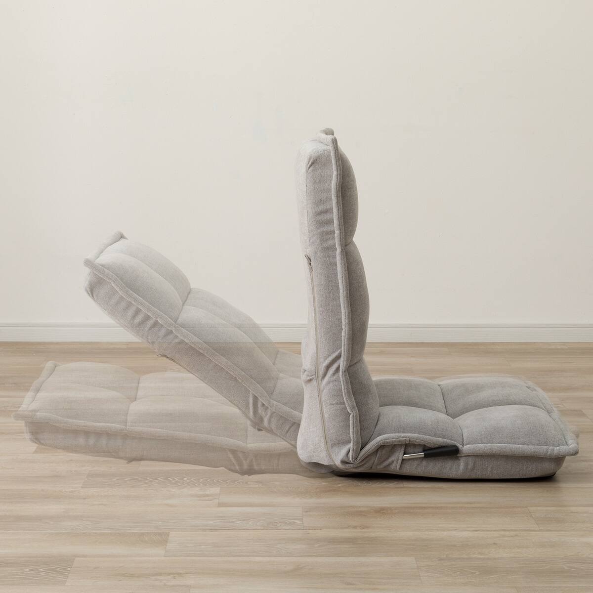 家具 座椅子レバー式 ニトリ 座椅子 ハイバック 腰楽レバー 幅54cm N