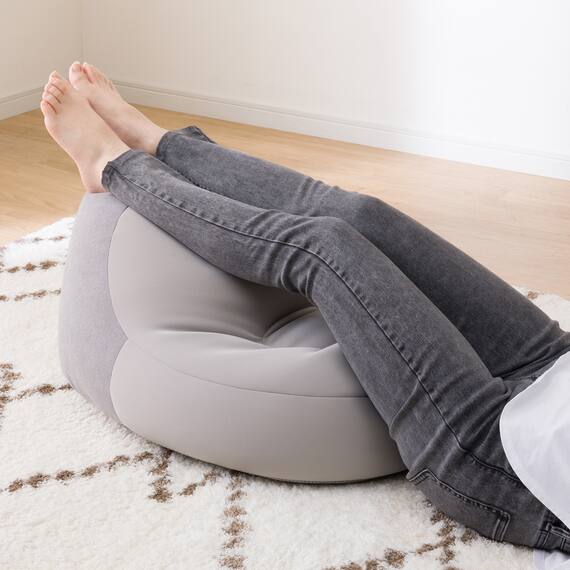 コタツにも使えるコンパクトビーズクッション 8枚目画像