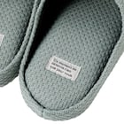 ニット風ルームシューズ(KN2601 グリーン M) 3枚目画像