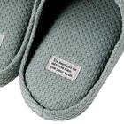 ニット風ルームシューズ(KN2601 グリーン L) 3枚目画像