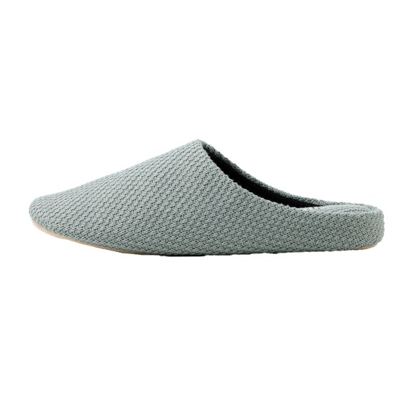 ニット風ルームシューズ(KN2601 グリーン L) 4枚目画像