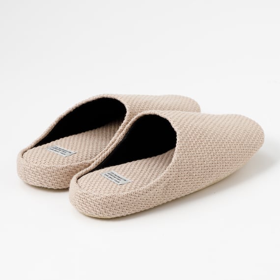 ニット風ルームシューズ(KN2601 ベージュ M) 5枚目画像