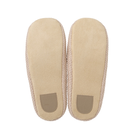 ニット風ルームシューズ(KN2601 ベージュ L) 7枚目画像