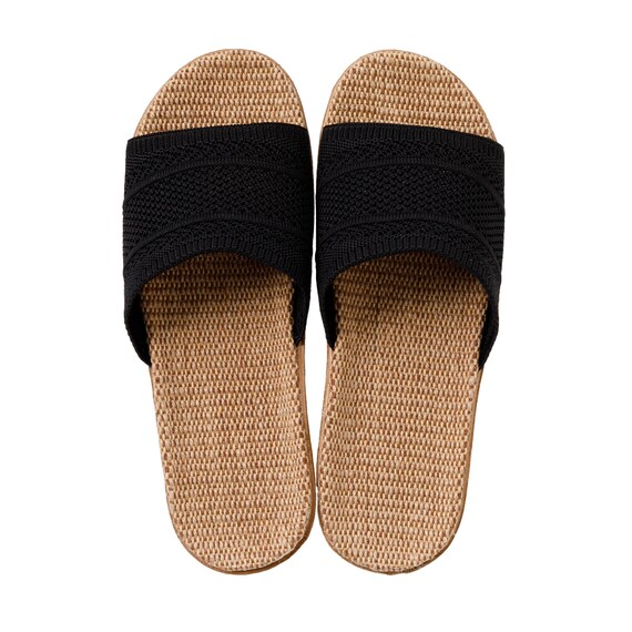 ルームサンダル メッシュニット(MN2601ブラック M) 5枚目画像