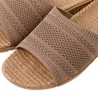 ルームサンダル メッシュニット(MN2601 ブラウン M) 2枚目画像