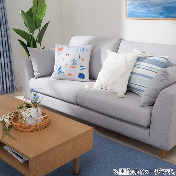 クッションカバー(サマー CU2601 45×45cm) 2枚目画像