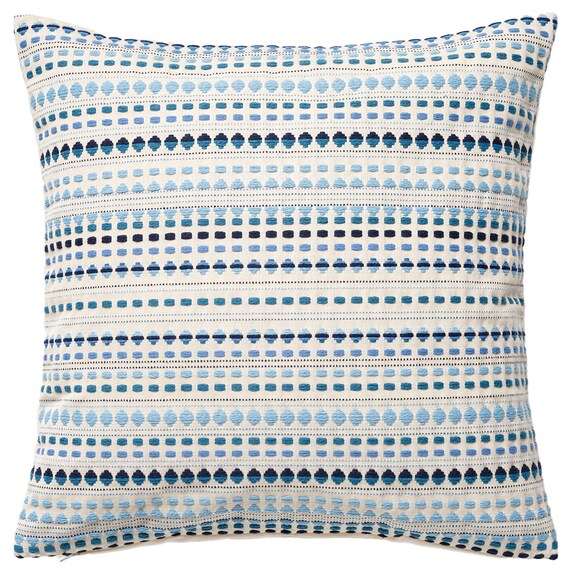 クッションカバー(ドット BL DT2601 45×45cm) 1枚目画像