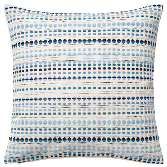 クッションカバー(ドット BL DT2601 45×45cm) 1枚目画像