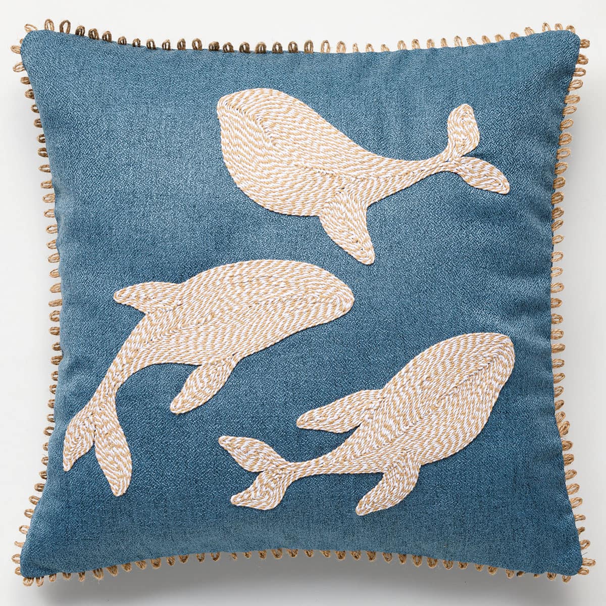 クッションカバー(クジラ WH2601 45×45cm) | ニトリネット【公式