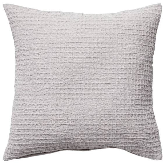 クッションカバー(ワッフル LGY WF2601 45×45cm) 3枚目画像