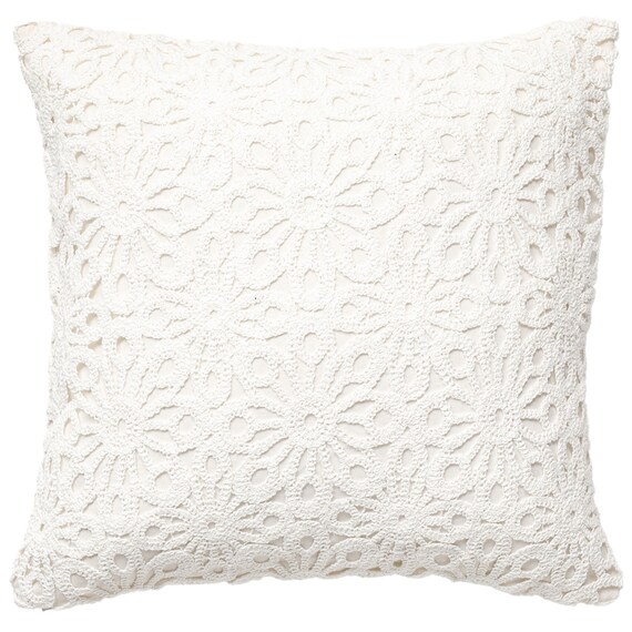 クッションカバー(クロシェフラワー KF2601 45×45cm) 1枚目画像