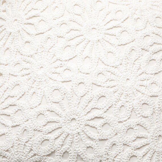 クッションカバー(クロシェフラワー KF2601 45×45cm) 3枚目画像