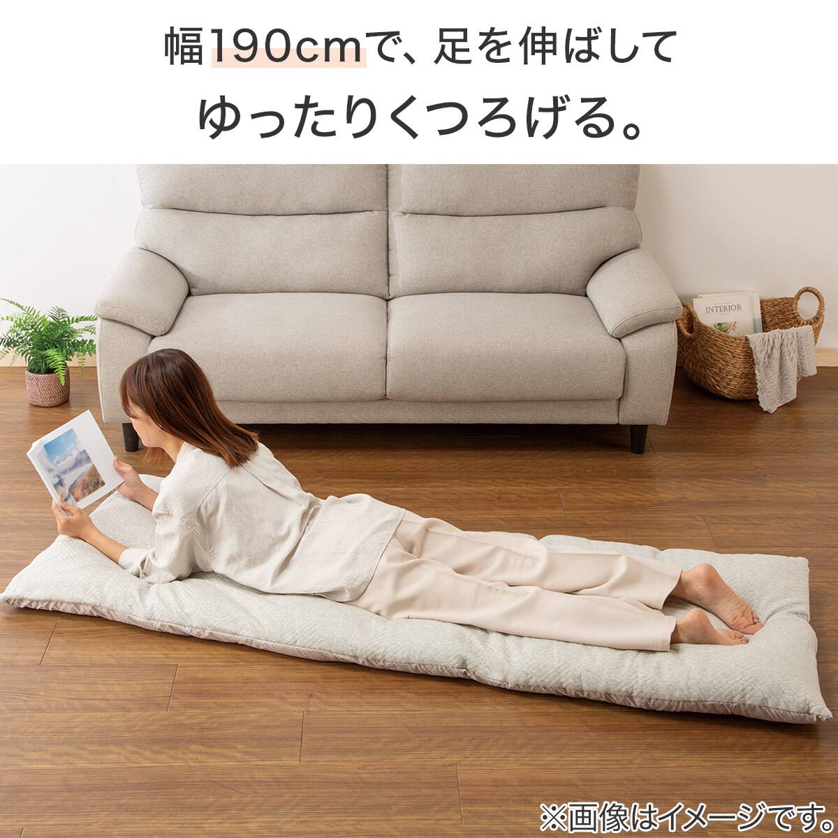 大判長座布団(KN2601) | ニトリネット【公式】 家具・インテリア通販