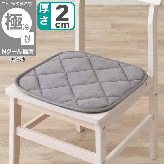 チェアシート(Nクール極冷26 グレー) 1枚目画像