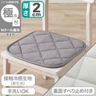 チェアシート(Nクール極冷26 グレー) 2枚目画像