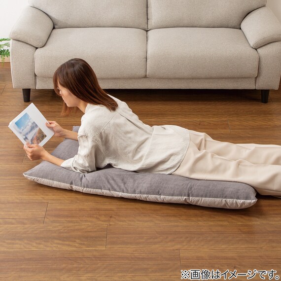 長座布団(Nクール極冷26 グレー) 3枚目画像