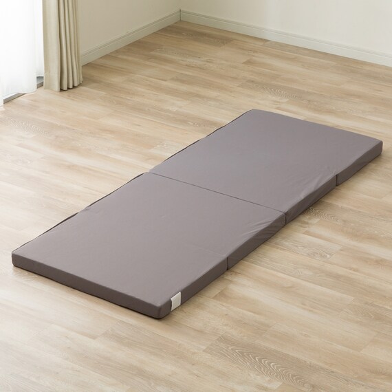 4つ折りフロアクッション(Nクール極冷26 グレー) 7枚目画像