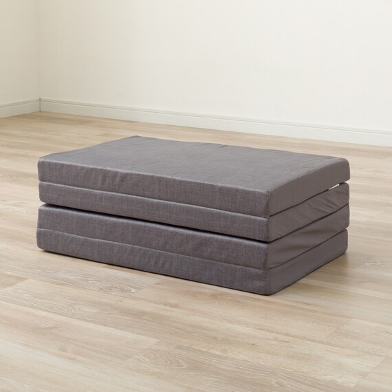 4つ折りフロアクッション(Nクール極冷26 グレー) 8枚目画像