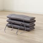 大判ごろ寝クッション(Nクール極冷26グレー) 4枚目画像