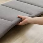 大判ごろ寝クッション(Nクール極冷26グレー) 9枚目画像
