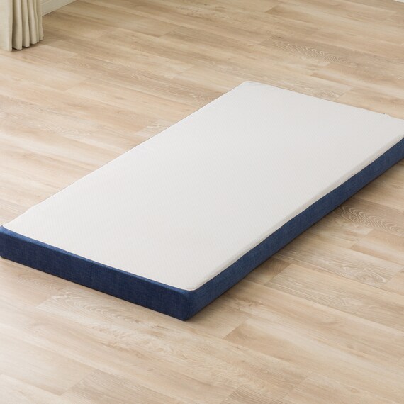 ロングフロアクッションカバー(C Nクール極冷26ネイビー) 3枚目画像