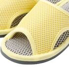スリッパ メッシュ(ME2601イエロー L) 2枚目画像