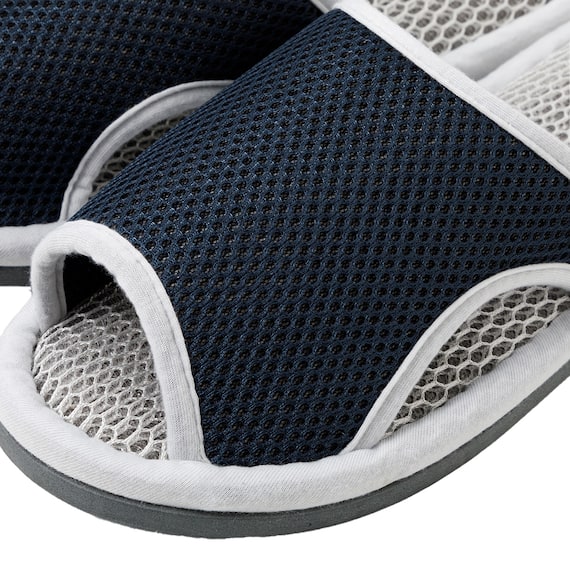 スリッパ メッシュ(ME2601ネイビー LL) 2枚目画像